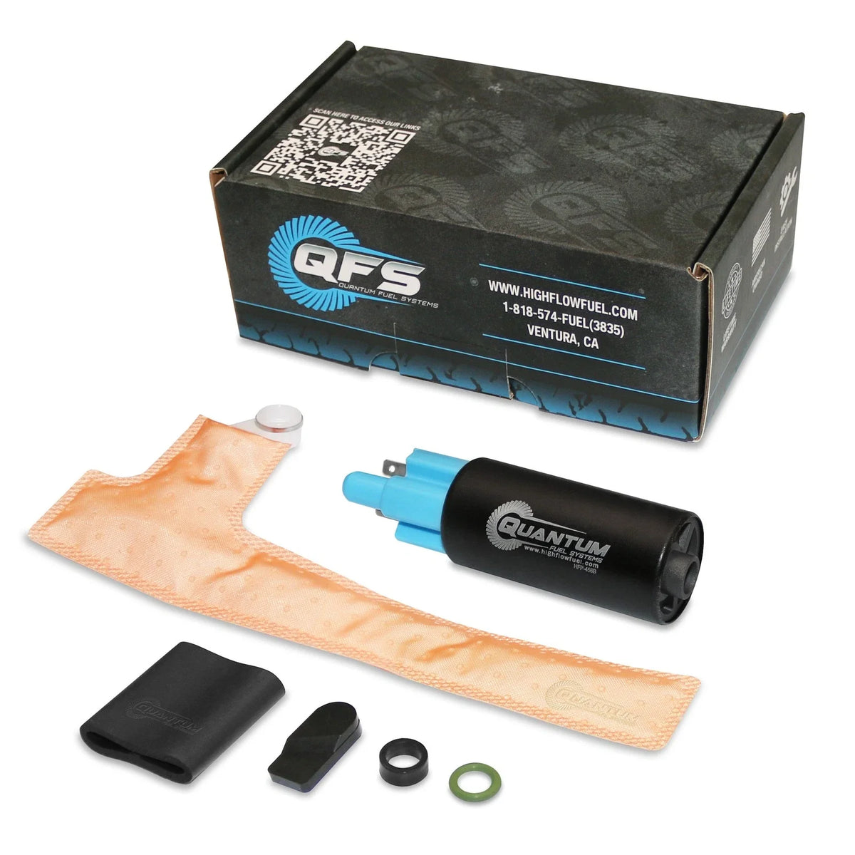 QFS Fuel Pump for Indian 2522160 2522349 / Harley Davidson 61200059 (2018–2022)