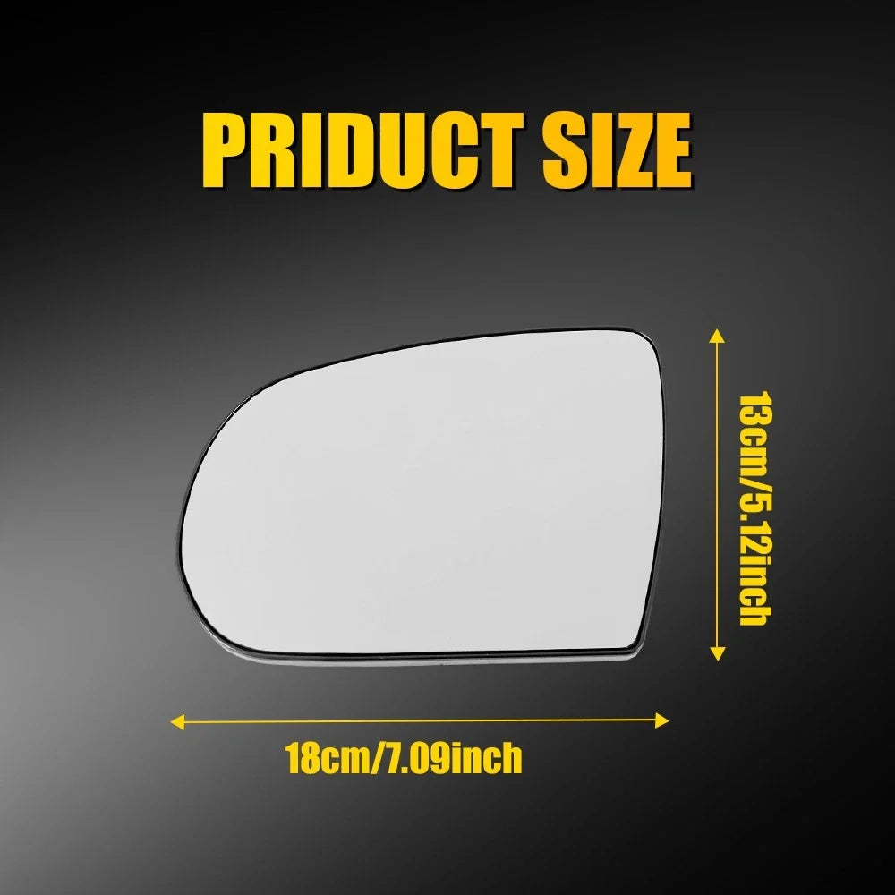 Driver Left Side Mirror Glass for Jeep Cherokee (2014–2023) 68228911AA