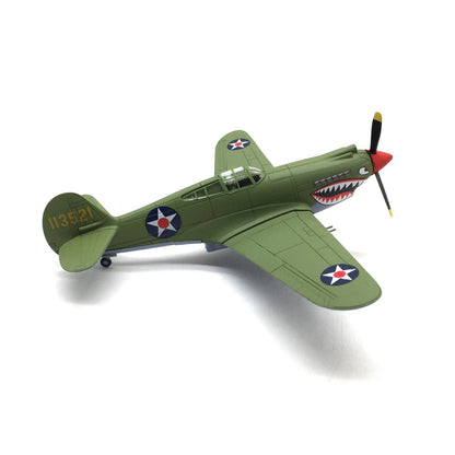 1/72 P-40 Fighter Alloy Model for American Aircraft (No Part Numbers)