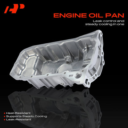 Engine Oil Pan Sump for Ford Escape Fiesta Fusion (2013–2019) DS7G6675EA, FP90A