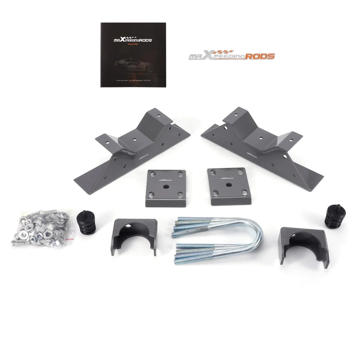 6" Rear Drop Flip Lowering Kit for Chevrolet C10 Pickup GMC C15 C1500 (1973–1987)