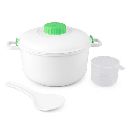 2.8L Microwave Pressure Cooker Steamer for Rice & White