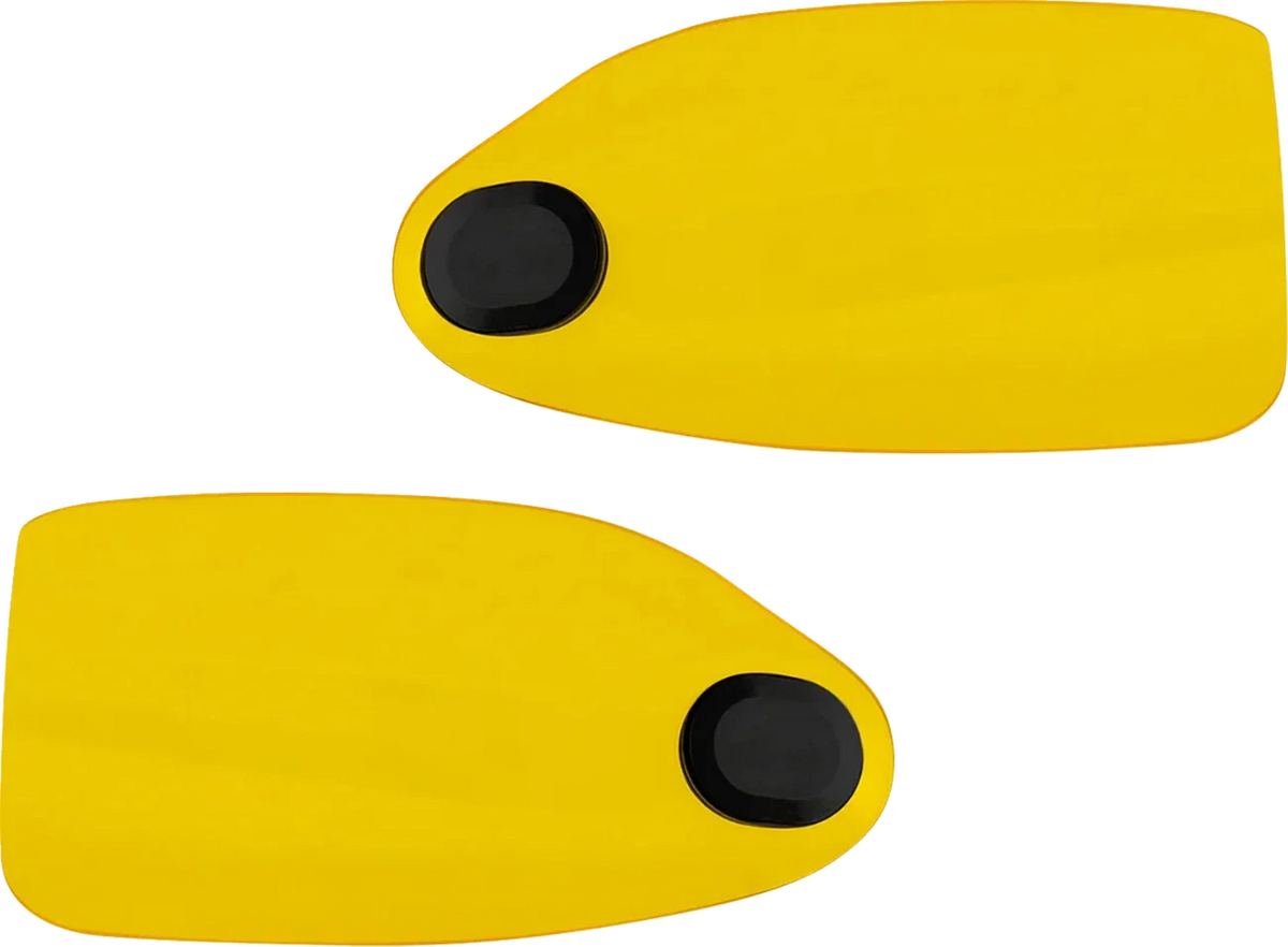 Klock Werks Flare Handguards for Harley-Davidson (Cable Clutch, Yellow)