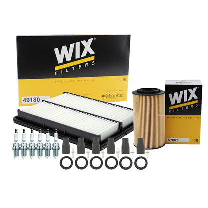 Tune Up Kit with NGK 6 Spark Plugs & Coil Boots for Kia Sorento (2003–2009)
