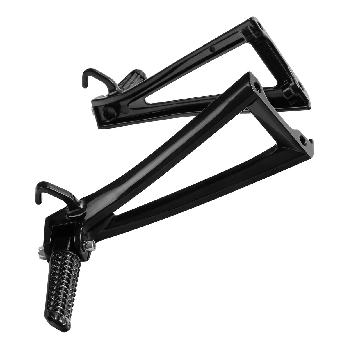 Rear Passenger Footrest Foot Pegs Bracket for Yamaha YZF R6 (2006–2016) Black