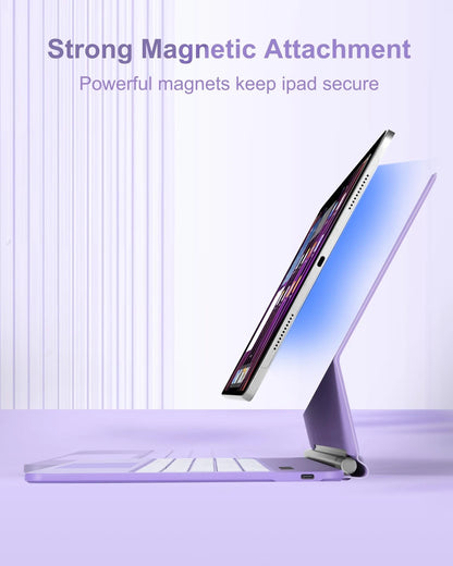TabletKeyer Magic-Style Case for iPad Air 13, iPad Pro 12.9 (No Part Numbers)