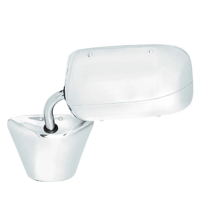 Exterior Door Mirrors Pair Stainless Steel Replacement for Chevy GMC Van (1978–1991)