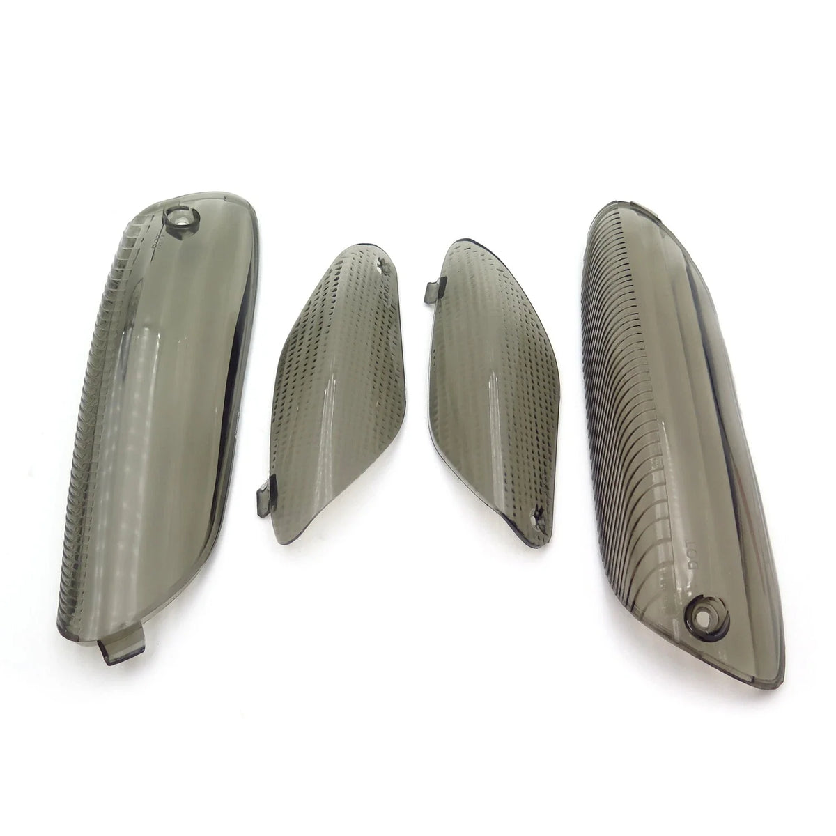 4X Smoked LED Tail Light Lenses for Aprilia RSVR Factory RSV1000 (2004–200)