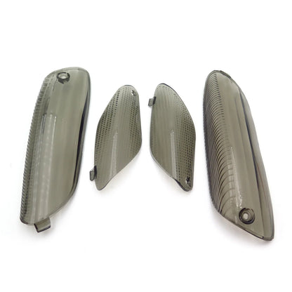 4X Smoked LED Tail Light Lenses for Aprilia RSVR Factory RSV1000 (2004–200)