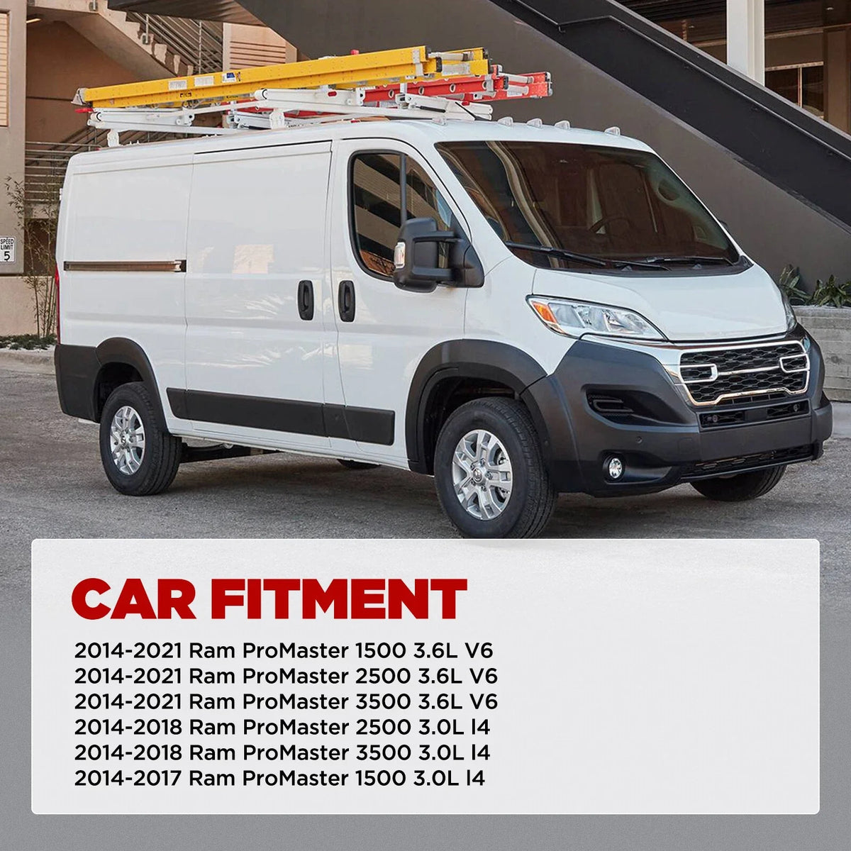 Radiator Coolant Overflow Tank for Ram ProMaster 1500 2500 3500 (2014–2021)