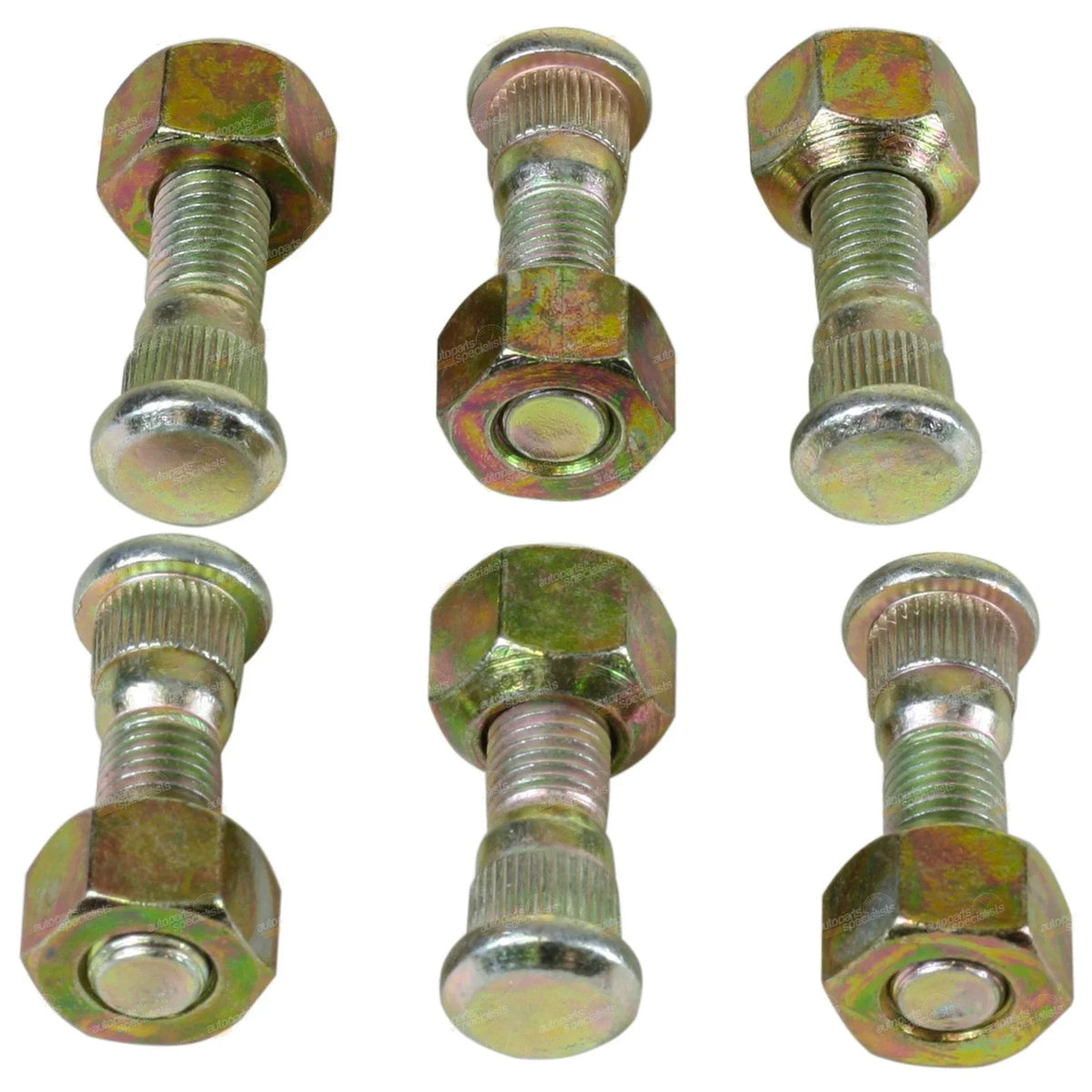 6 x REAR Wheel Studs + Nut for Hilux 4Runner Surf LN/RN/VN/YN 89–96 (1989–1996)