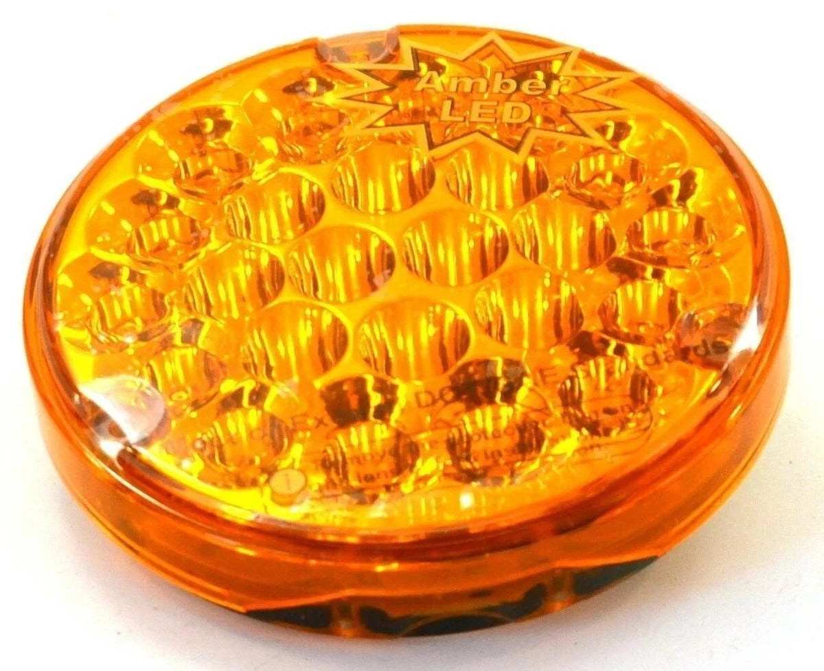 24 Amber LED Lights for Back of Cab - 1156 Bulb Socket GG#76150