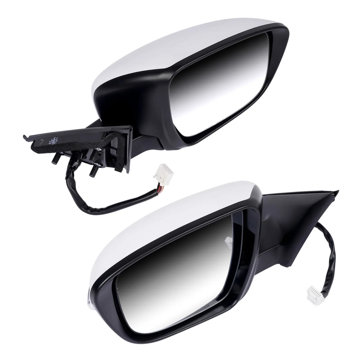 2X Heated Door Mirrors w/ Signal L + R for Nissan Rogue (2014–2017)