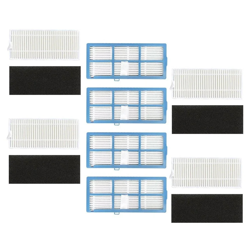 Set of 4 HEPA Filters for DeenKee D40 Robot Vacuum Cleaner