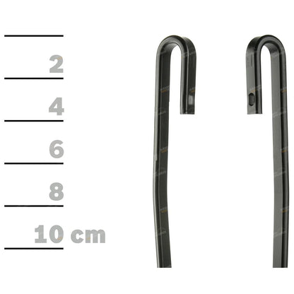 Front Pair Aerotwin Wiper Blades for Nissan Patrol GU (1997-2016)