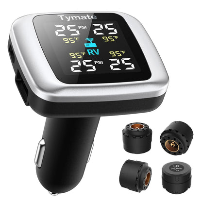 Wireless Tire Pressure Monitoring System for - 4 Sensors