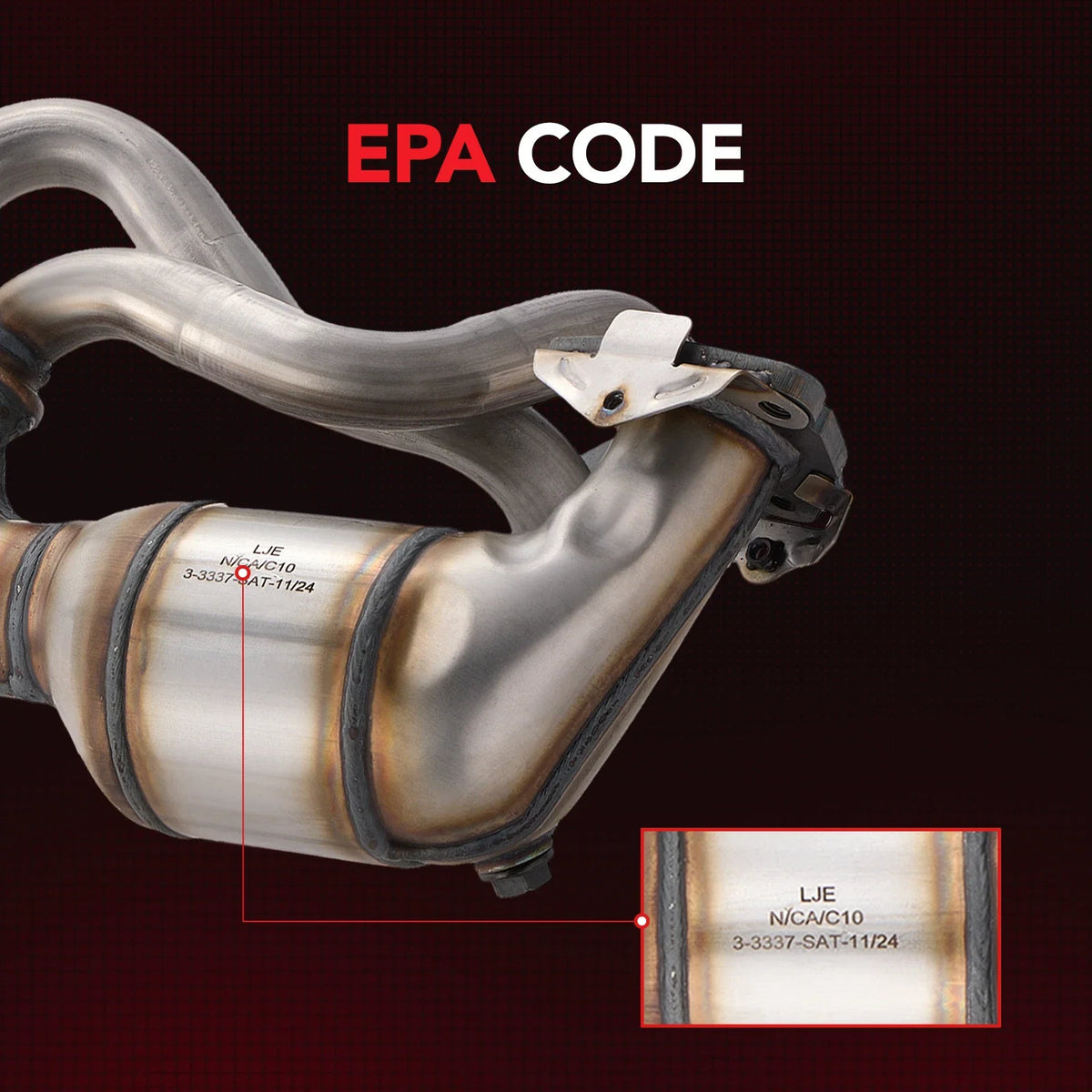 Exhaust Manifold Catalytic Converter for Subaru Outback Legacy (2013–2014)