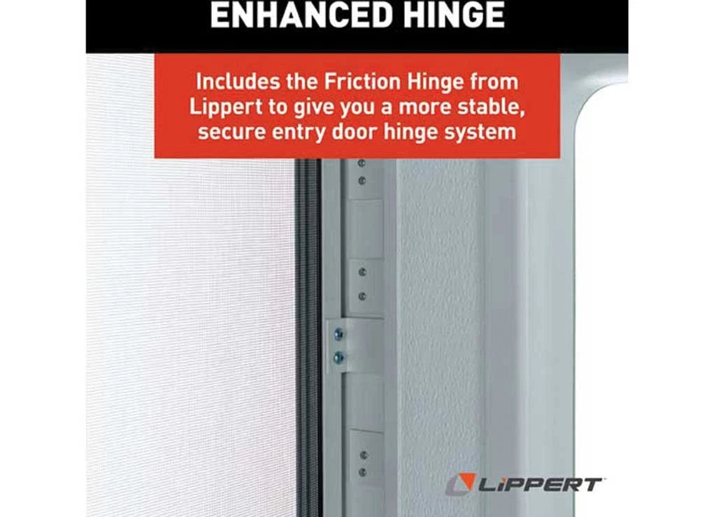 24" x 68" RH Square Entry Door for Lippert V000042629 (Polar White)