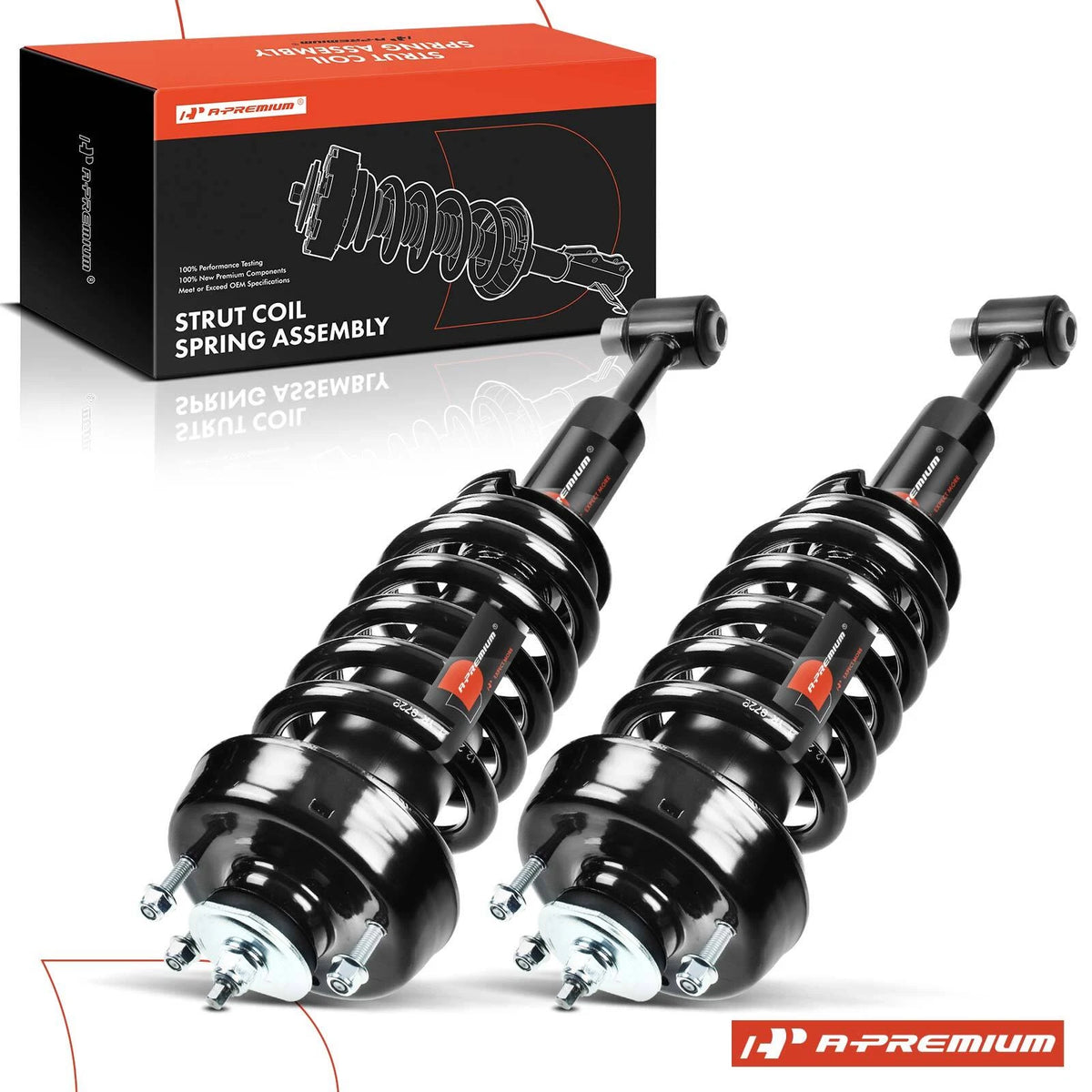 Set of 2 Front Struts w/ Coil Springs for Ford Explorer Mercury (2002–2003) 171321, 1336330