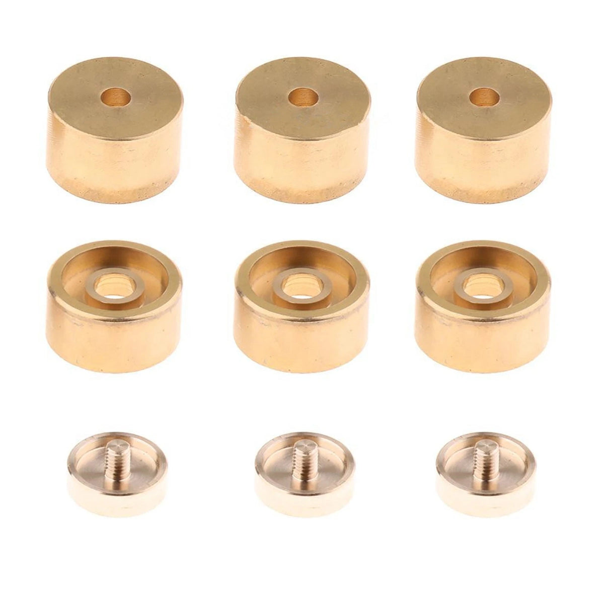 Set of 4 Trumpet Valve Finger Buttons for Trumpet (Musical Instrument)