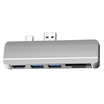 SD/SDHC/Micro SD USB Hub Docking Station Adapter for Surface Pro 4/5/6