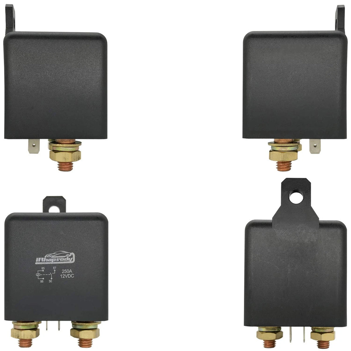 250A Relay for Automotive Applications (12V) SPST 4-pin