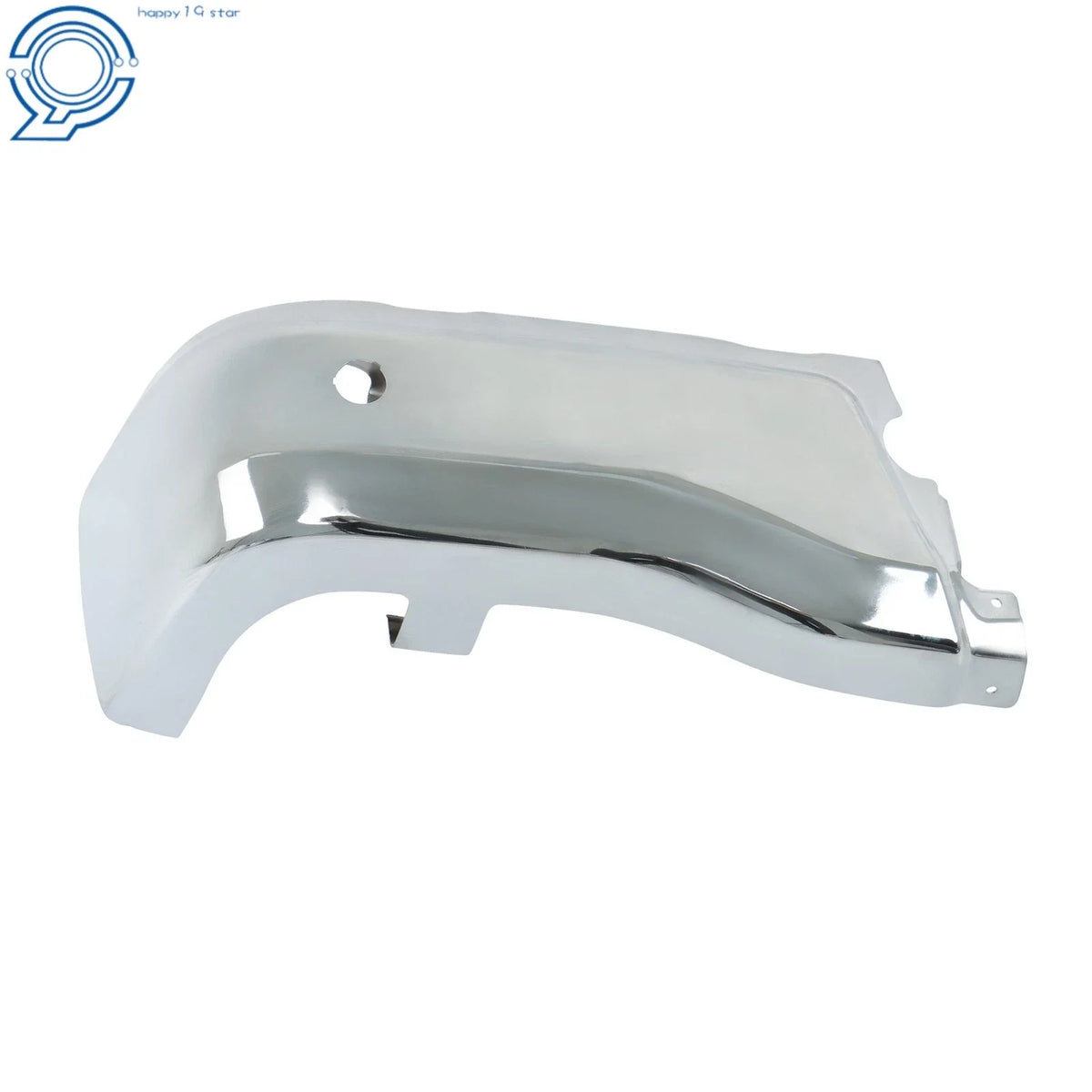 Set of 2 Rear Bumper End Caps for Ford Ranger (2019–2023) Chrome