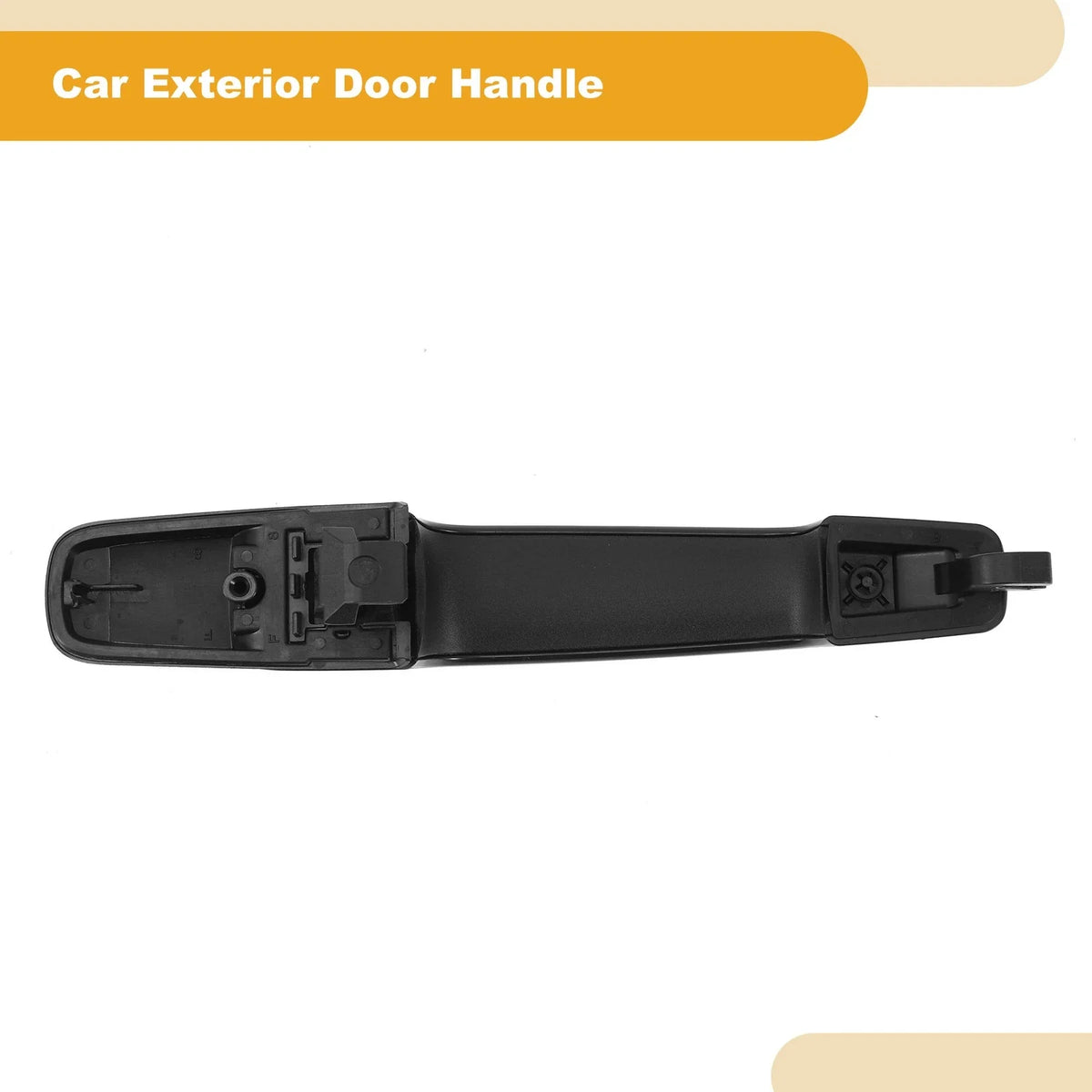 Rear Door Handle No. 8S4Z5422088AA for Nissan Frontier (2001–2004) Black