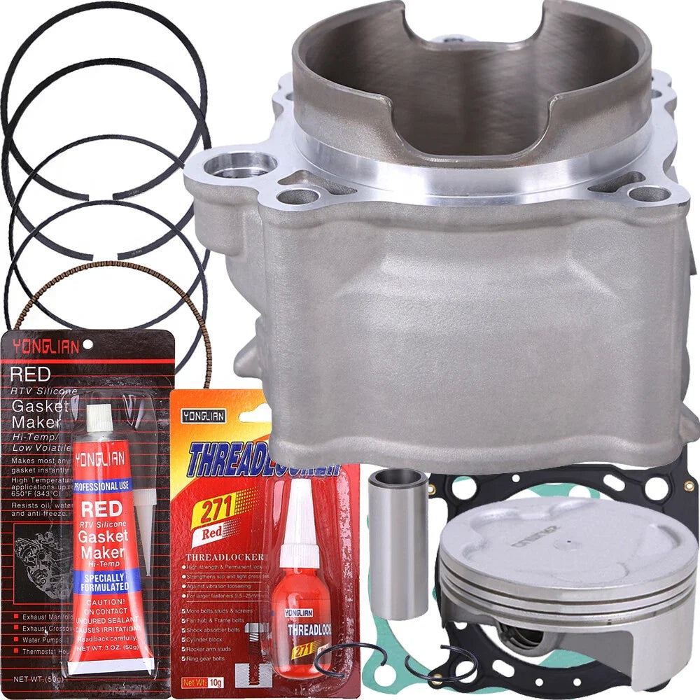 Top End Rebuild Cylinder Piston Repair Kit for YFZ450 (2004–2009) 95mm Bore 11.4:1