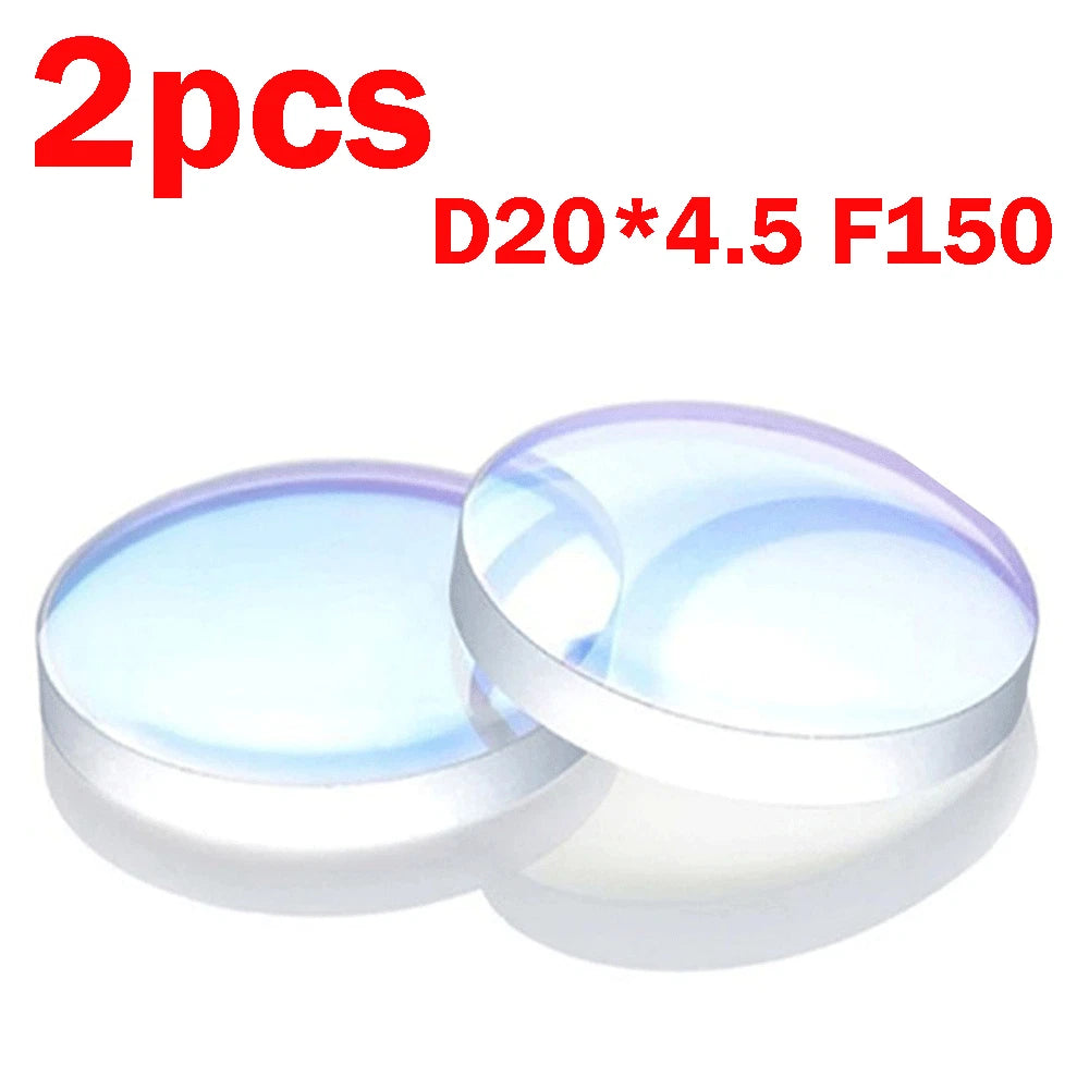 4PCS Focus Lens Cleaning Lens for Laser Welder D204.5-F150mm