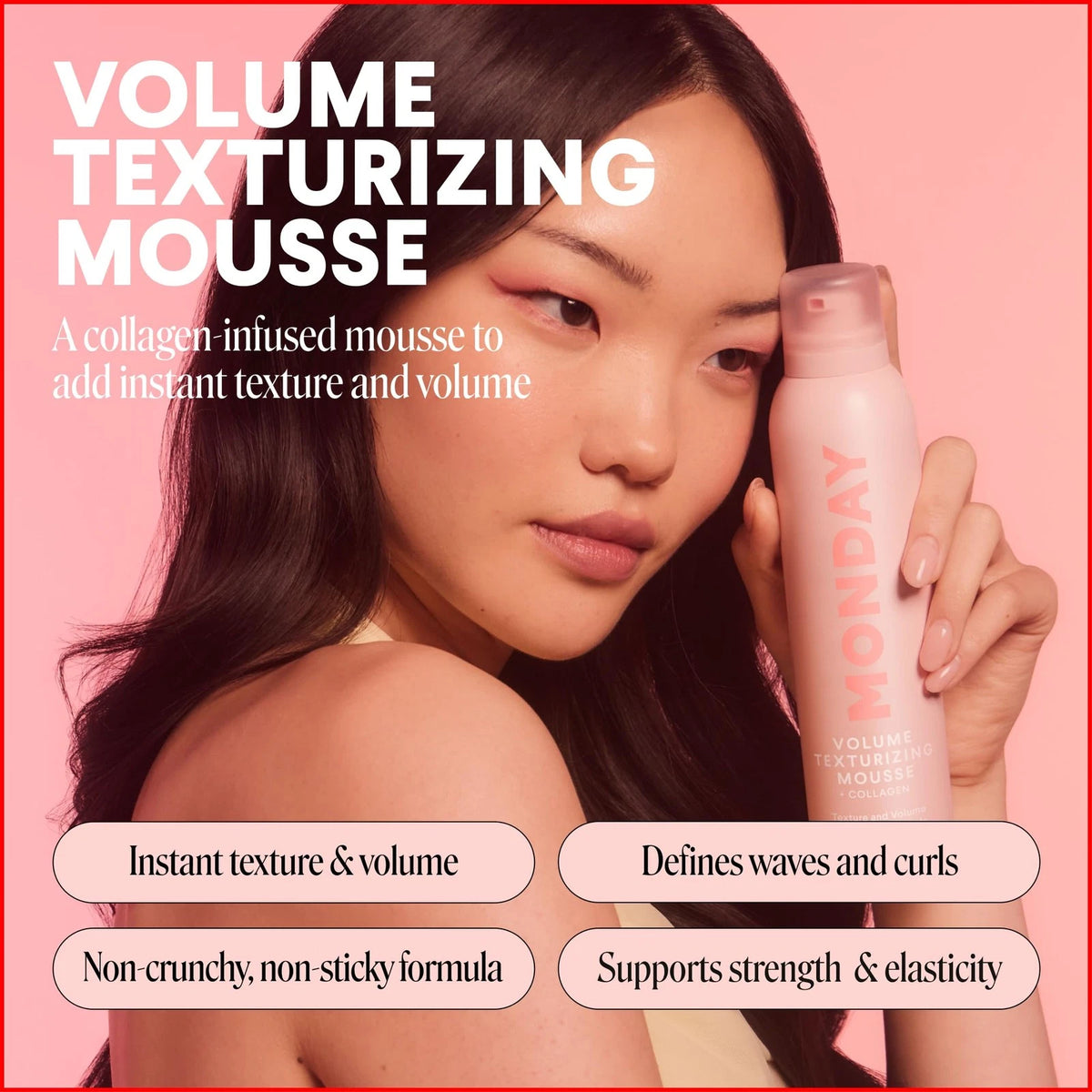 Texturizing Mousse for Hair Care (14 Fl Oz)