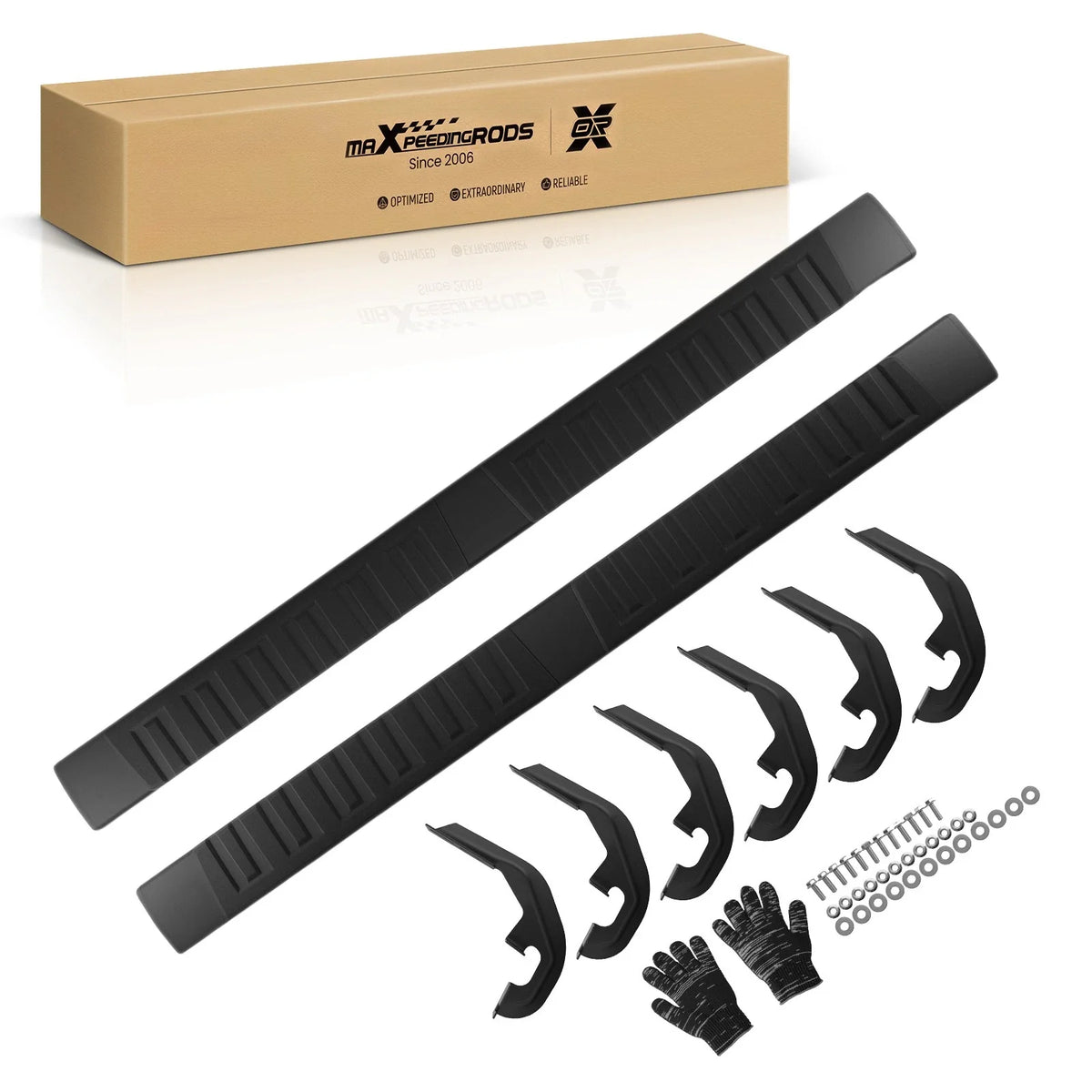 Heavy Duty Side Steps for Silverado Sierra 1500 2500HD 3500HD (2019–2025)