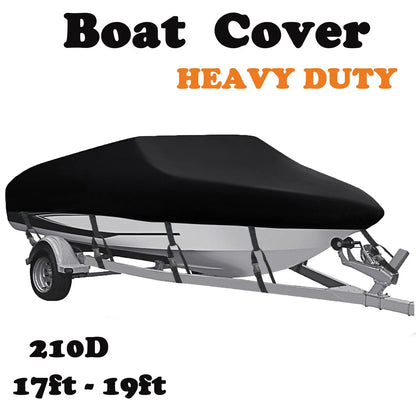Boat Cover for V-Hull Runabout (17ft-19ft) NEV A300-8-1719