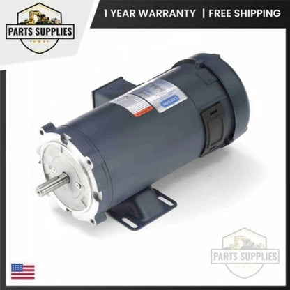 Leeson Electric Motor 90 Volt DC 1HP 1750 RPM 56C for VS Controller
