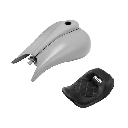 Solo driver seat & stretched fuel gas tank for Harley Electra Glide (2008–2024)