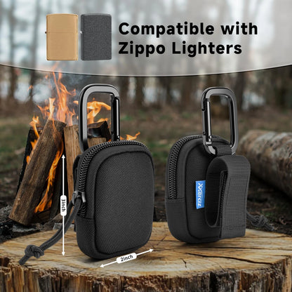 Lighter Cover Case for Zippo Lighters (Nylon Black)