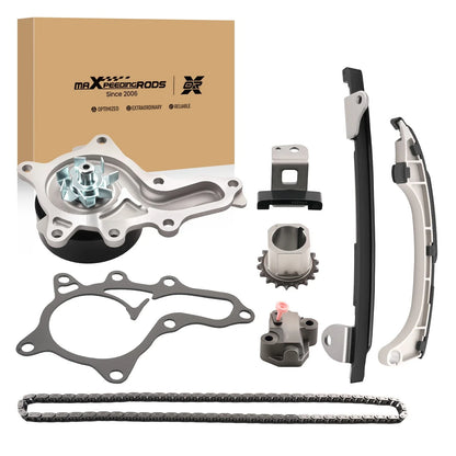 Engine Timing Chain Kit with Water Pump for Toyota Highlander Camry RAV4 Sienna (2001–2023)