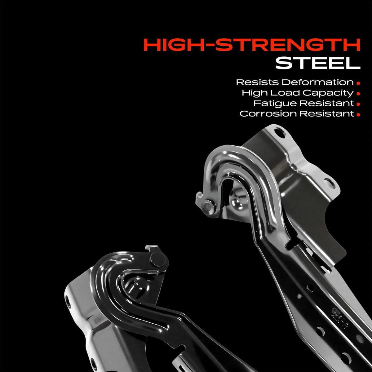 2X Front Hood Hinges for Ford Ranger (2019–2022) KB3Z16797A, KB3Z16796A, FO1236184, FO1236185