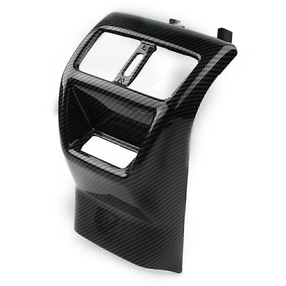 Rear Air Outlet Vent Anti-Kick Panel for Honda Civic (2022–2023) Carbon Fiber