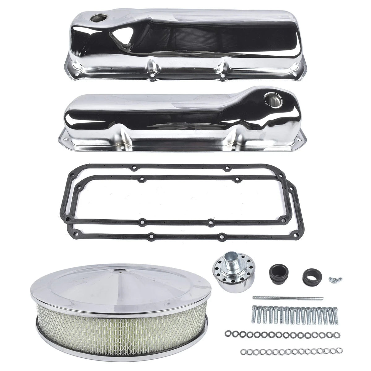 Engine Valve Cover Set for Ford 351C (14" Air Cleaner)