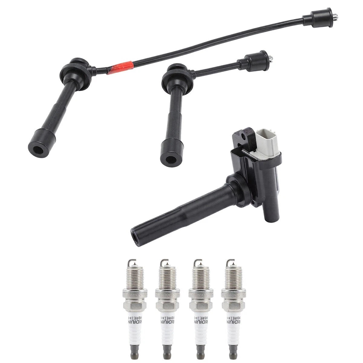 Ignition Coil and Spark Plug Kit for Chevy Suzuki Vitara Metro Swift (1999–2002)