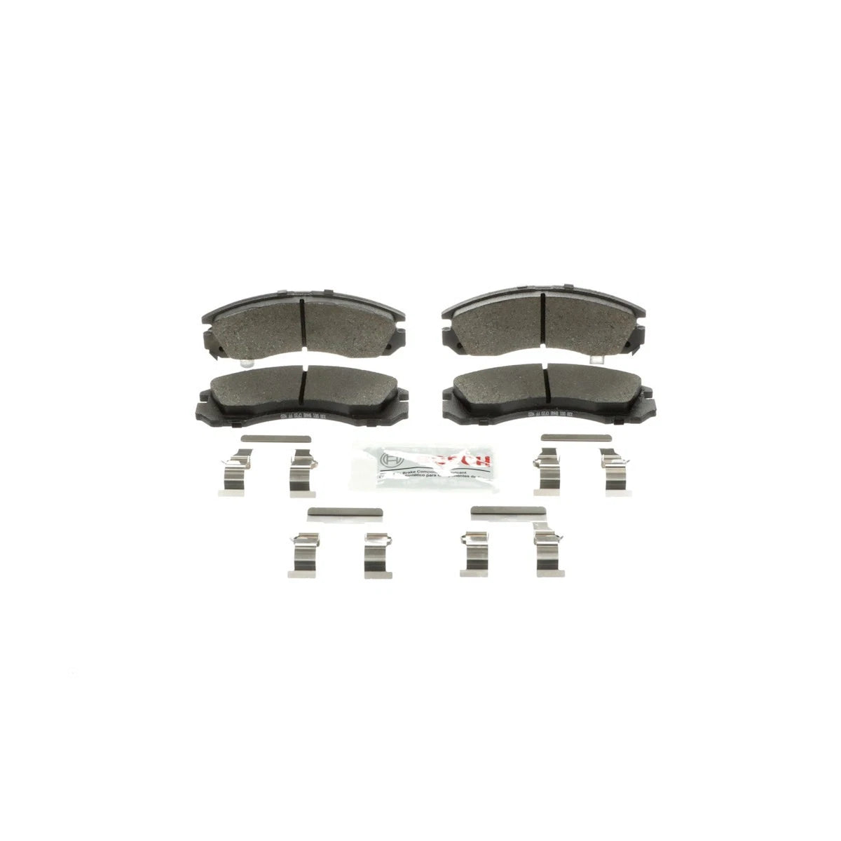 2X Bosch Brake Pad Sets BE530H for Mitsubishi Outlander PHEV (2000–2023)