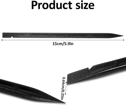 30 Pieces Black Plastic Pry Tool Set for Mobile Cell Phone Repair