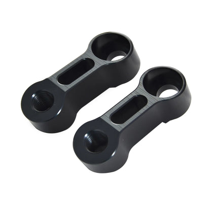 10mm x 1.25 Motorcycle Rear View Mirror Mount Risers Extenders Universal