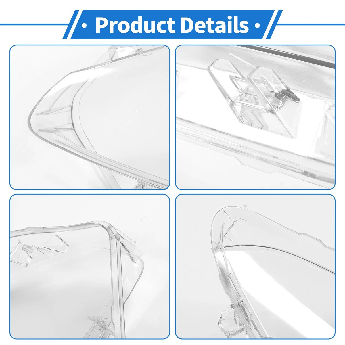 1 Pc Headlight Lens Cover for BMW 1 Series (2012–2014) No. 63117229671