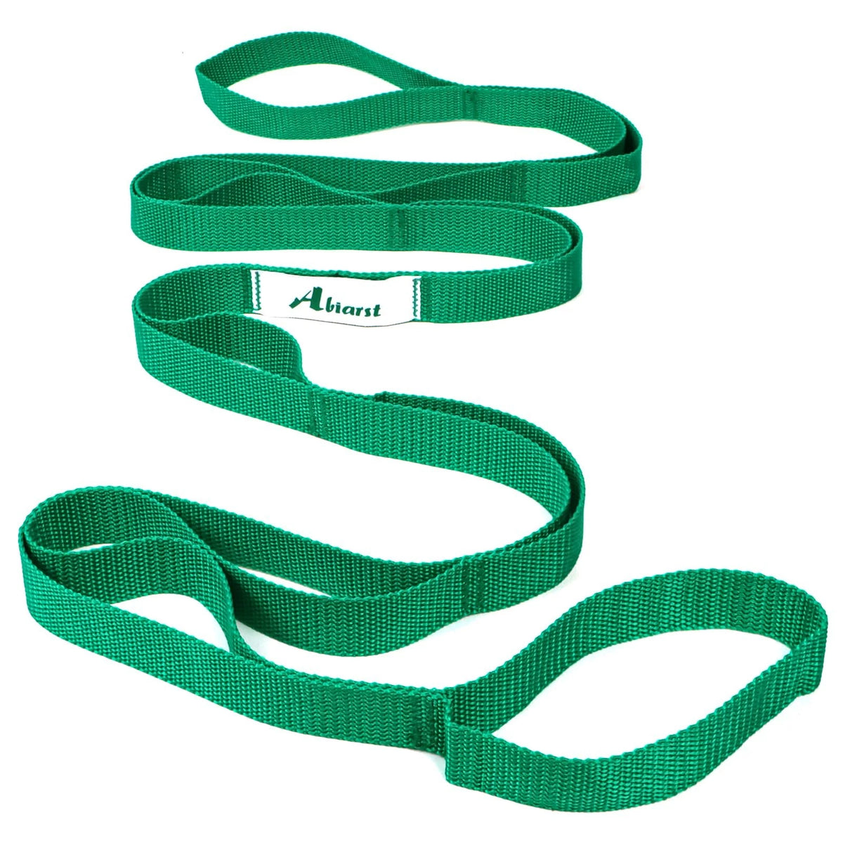 Stretching Strap Yoga Straps for Physical Therapy (10 Loops, Non-Elastic)