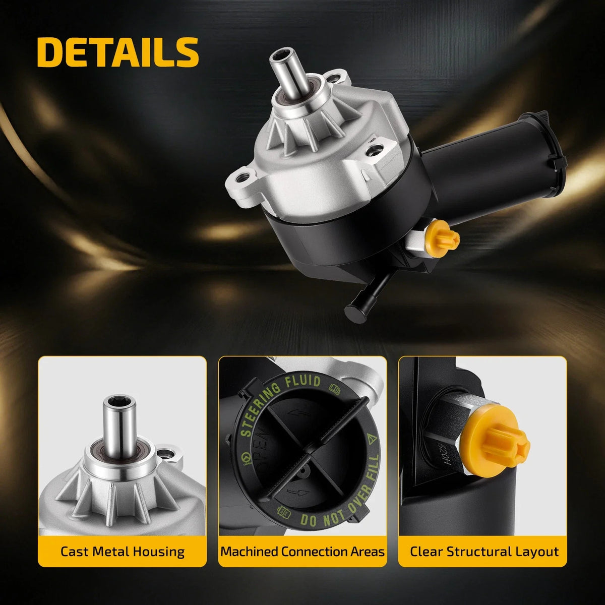 Power Steering Pump with Reservoir for Ford Granada Ranchero (1978–1979)