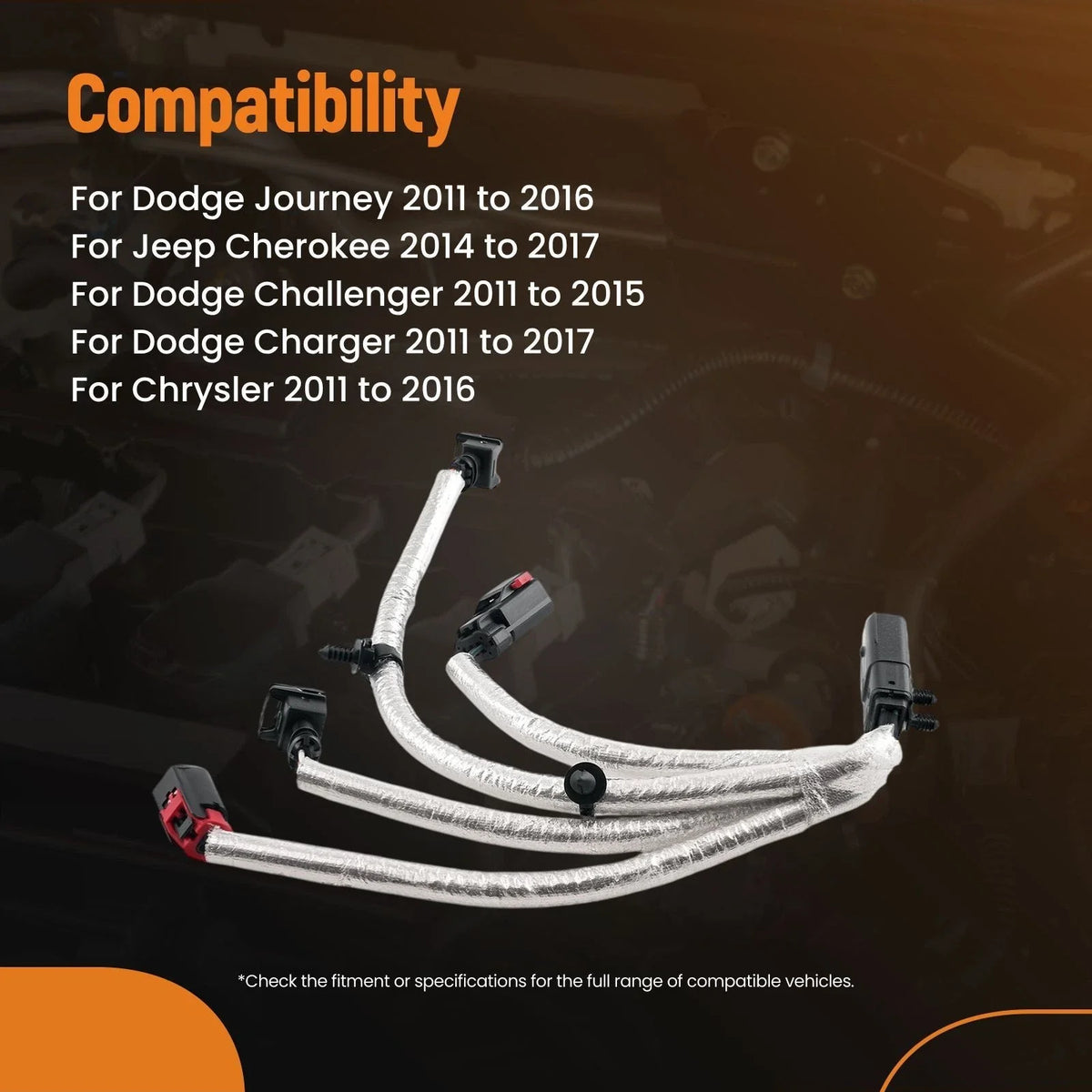 Oil Pressure Cable for Chrysler Dodge 2.4L 3.6L 5.7L (2014–2016) 5148105AE