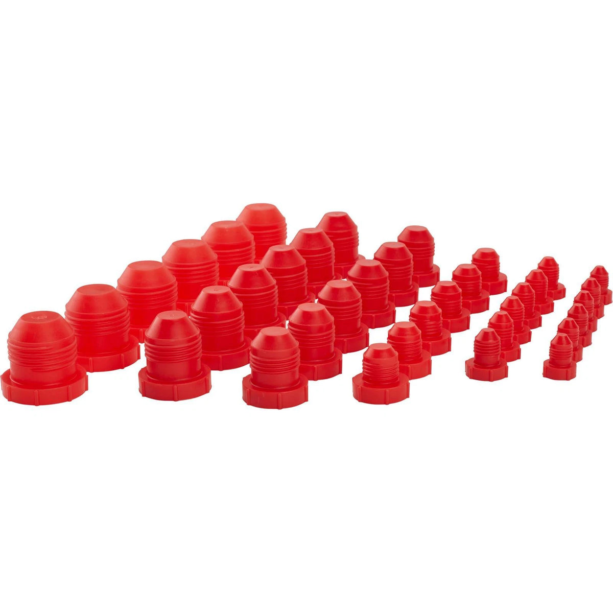 72-Piece Plastic AN Flare Fitting Cap and Plug Kit - 91009450
