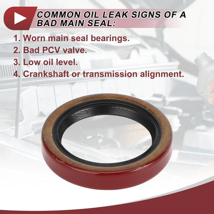 1 Pc Front Crankshaft Oil Seal for Chevrolet GMC (No. 10243247)